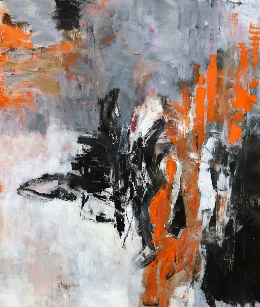 Julie Schumer Force Field_57bX 47_acrylic on canvas