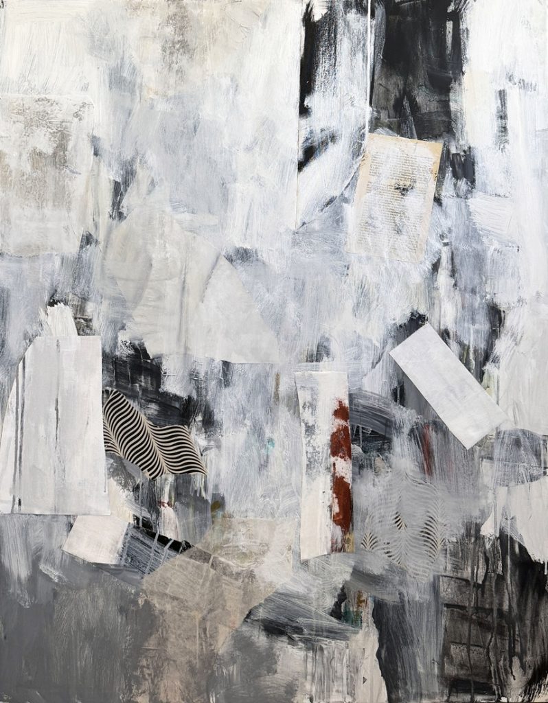 Julie Schumer New Moment 2_46 X 36_mixed media canvas