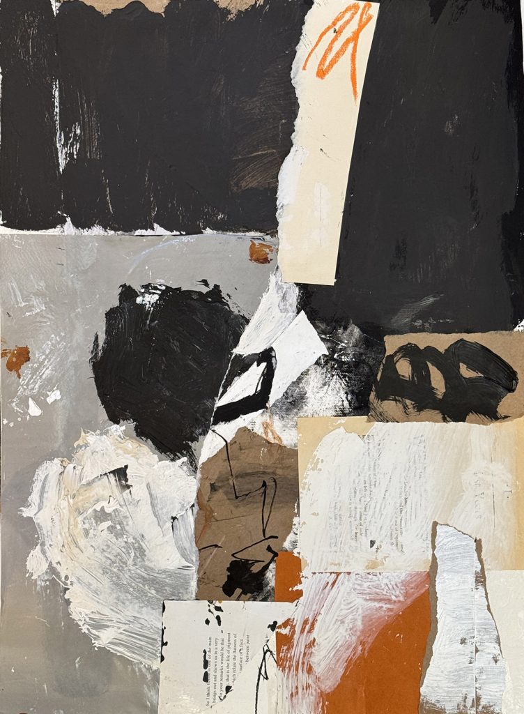 Julie Schumer True North_24 x 18_mixed media on paper