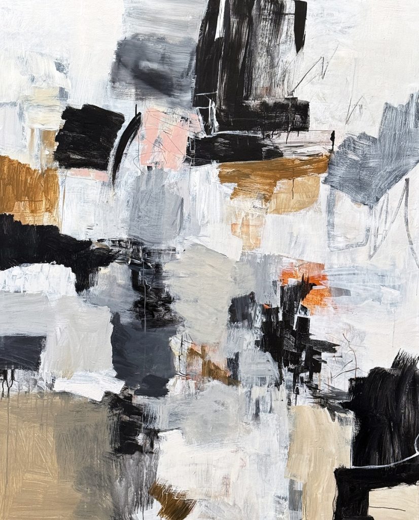 Julie Schumer-Aftershock_66 X 54_mixed media canvas