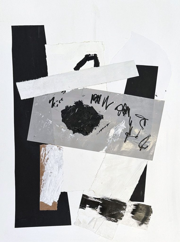 Julie Schumer Juxtaposed II_24 X 18_mixed media paper-collage