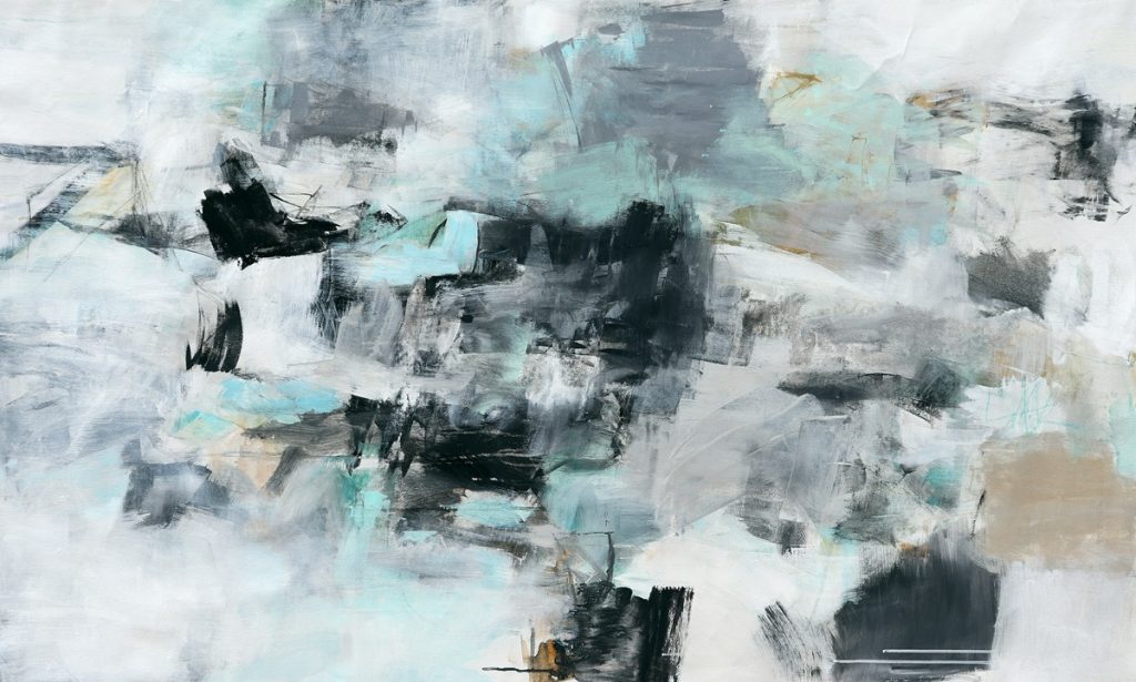 Julie Schumer Storm's Memory_36 X 60_mixed media on canvas