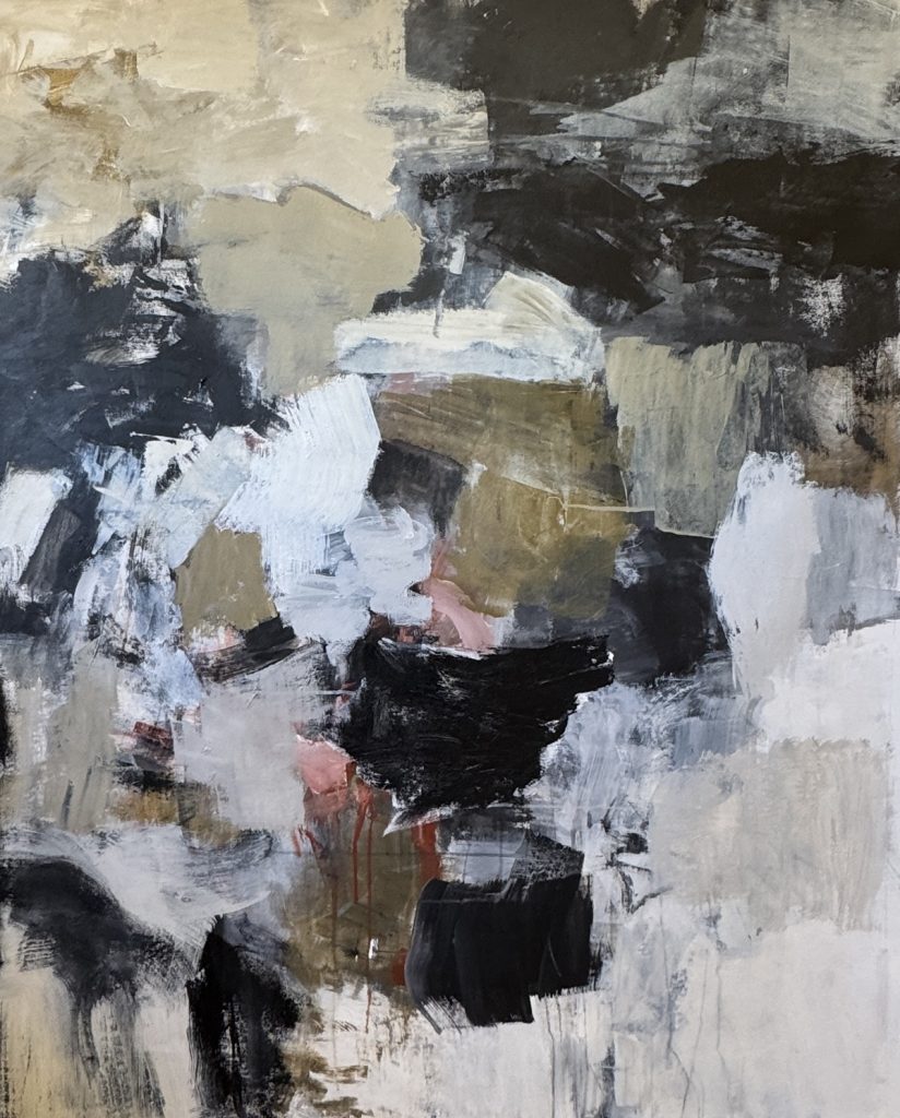 Julie Schumer Convergence_55 X 45_acrylic on canvas