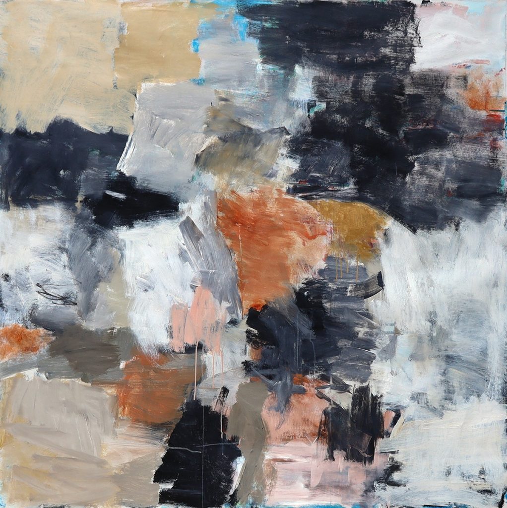 Julie Schumer Threshold Field_54 X 54.5_acrylic on canvas