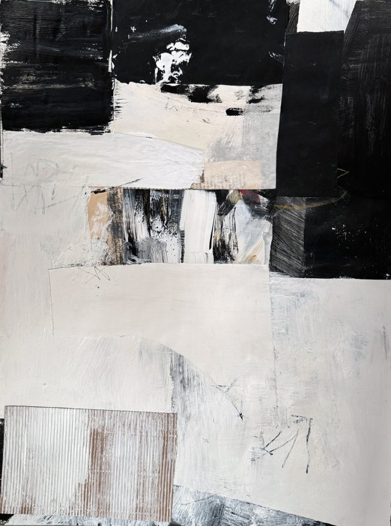 julie schumer Intervals_24 X 18_mixed media on paper
