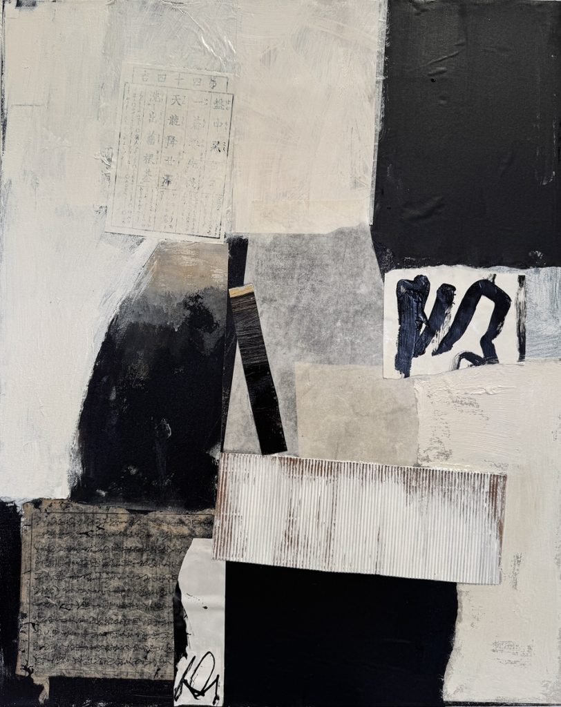 Julie Schumer Partial Translation_30 X 24_mixed media on canvas